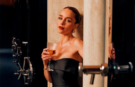 Emilia Clarke for Pegasus Distillerie cover